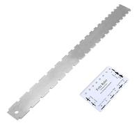 Guitar String Action Gauge, Neck Ruler + Pitch, Luthier Measuring Tool for Electric Guitars and Acoustic