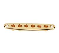 Guitar String Ferrule Bloc String de Guitare à Travers la Plaque String de Guitare à Travers la Plaque Ferrules Ferrules en Alliage Zinc Electric Bass Guitar (GOLD)