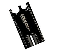 Guitar String Measuring Tool - Guitar String Adjustment and Repair Tool | Strings Action Ruler | Guitars Set Up Repair Tools | Strings Height Repairing Setup for Maintenance Leveling Music Fretboard