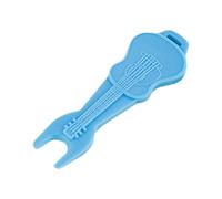 Guitar String Winder, Peg Puller Tool, 2.36x0.79 inches Lightweight Instrument Aid, Ergonomic Handle for Quick Restringing and Pin Removal, Musician, Beginner, Expert, Girls, Boys