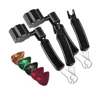 Guitar String Winder, Tuning Non-Slip Puller, 2-Piece String Peg Winder | Efficient Guitar Tool, Easy-to-Use Wiinder, Practical Music Accessory For Musicians Guitarists Beginner Studio Performances