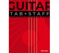 Guitar TAB Manuscript Paper book: Blank Tablature, Staff Lines & Chord Boxes -120 pages. Each has 5 Systems of Guitar TAB, Staff Lines & Chord Boxes - ... Practice & Music Composition - 8.5 x 11 in"
