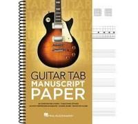 Guitar Tab Manuscript Paper Spiral-Bound Notebook For Guitarists 80 Pages With Tablature Staves Chord Grids & Fretboard Diagrams Music Composition & Songwriting Book For Students & Teachers