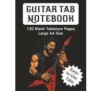 Guitar Tab Notebook: Guitar Tab Journal with Easy to Use Blank Tabs for Writing Songs, Composing and Recording Ideas | 6x9 Size, 120 Pages | Ideal for Musicians, Bands and Music Lovers