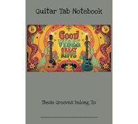 Guitar Tab Notebook: Guitar Tab Notebook | 100 pg. Tablature Manuscript with Chord Diagrams | Music Composition Journal