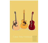 Guitar Tabs Notebook: Guitar Classic Blank Guitar Tab Journal Notebook 120 Page 6 X 9