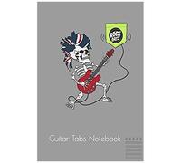 Guitar Tabs Notebook: Skeleton Blank Guitar Tab Journal Notebook 120 Page 6 X 9