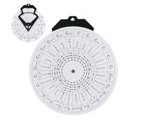 Guitar Theory,Guitar Learning Tool, 13.19x11.81x0.39 Inches Portable Assistant Wheel Ideal for Adults and Students, Book Set for Beginners to Practice Melody and Chords
