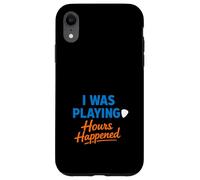 Guitar Time Lost Track of Time Guitarist Humour Flow Music Coque pour iPhone XR