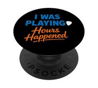 Guitar Time Lost Track of Time Guitarist Humour Flow Music PopSockets PopGrip Adhésif