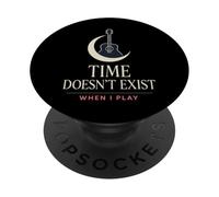 Guitar Time Lost Track of Time Guitarist Humour Flow Music PopSockets PopGrip Adhésif