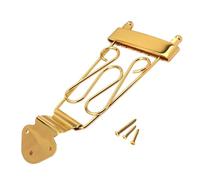 Guitar Trapeze Tailpiece Bridge - 6 String Music Attachment, Durable Steel Fixture, Precision Tone Vibration Alignment | Professional Stage Acoustic Optimization Uses