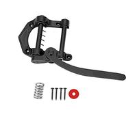 Guitar Tremolo Tailpiece | Vibrato for SG/LP/Jazz Guitars | Copper Replacement Bridge with Adjustable Handle | 150mm Length, 472g Weight (Noire)