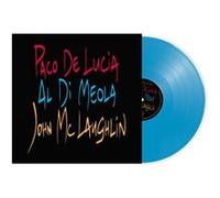 Paco de Lucía, Al Di Meola & John McLaughlin – Guitar Trio – Vinyle bleu – Édition limitée