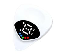 Guitar Tuner - Guitar Picks | Clip-on Tuner | Acoustic Guitar Tuner | Small 2-in-1 Guitar Picks | Electric Guitar Learning Tools, Beginners Guitar Accessories, Guitar Tuner For Beginner
