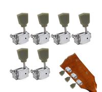 Guitar Tuner - Pegs Replacement Heads | High Precision Guitar Machine Heads for Hobbyists Enthusiasts Home Studio Workshop Live Performance Perfect for Acoustic Electric or Bass Maintenance