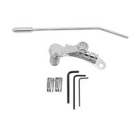 Guitar Vibrato Tailrope - Système de trémolo multifonction, intonation précise et hauteur d'accord, design stop bar pour une meilleure sustain, pour guitares électriques LP & SG, zinc (type 2)