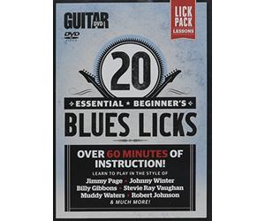 Guitar World -- 20 Essential Beginner's Blues Licks: Over 60 minutes of instruction! (DVD)