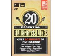 Guitar World -- 20 Essential Bluegrass Licks: Over 60 minutes of instruction! (DVD)