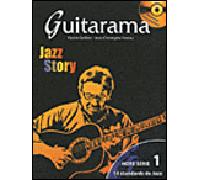 Guitarama jazz story - Patrick Guillem - Hit Diffusion - Livre CD - Partition CD