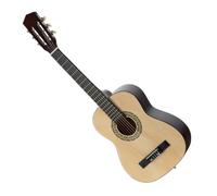 Guitare 1/2 Classique Acoustique Pour Gaucher Debutants Infantil 6 Cordes Nylon