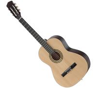 Guitare 7/8 Classique Acoustique Concert pour Gaucher Debutants 6 Cordes Nylon