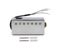 Guitare À 7 Cordes Avec Capuchon En Laiton Micro À Double Bobine Avec Vis Fendues N 8.5KB 14K Micro Électrique Simple Bobinage Alnico 5(Chrome Bridge)