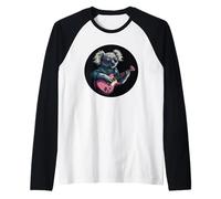 Guitare à bascule Koala Bear pour un look rock légendaire Manche Raglan