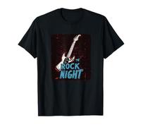 Guitare à bascule pour les amateurs de rock the night T-Shirt