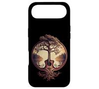 Guitare Acoustique Arbre au Bord du Lac pour Guitariste Coque pour iPhone Air