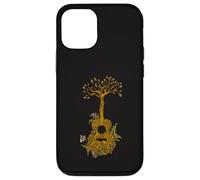 Guitare Acoustique Arbre Nature Guitariste Vie du Guitariste Coque pour iPhone 12/12 Pro