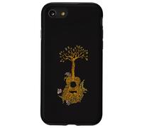 Guitare Acoustique Arbre Nature Guitariste Vie du Guitariste Coque pour iPhone SE (2020) / 7/8