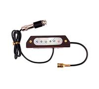Guitare Acoustique Bois 6 Cordes Micros Trou De Son Passif Magnétique Pour Électriques Acoustiques Trou De Son Magnétique