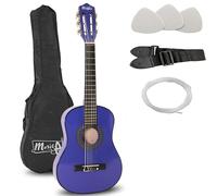 Guitare acoustique classique junior Music Alley pour enfants avec étui