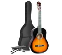 Guitare acoustique classique MAX SoloArt avec repose-pied - Sunburst