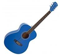 Gear4music Guitare acoustique pour étudiant Bleu