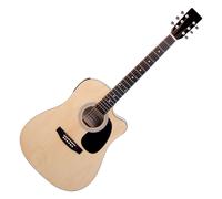 Guitare Acoustique Dreadnought Western Guitar Pickup Tuner 3-Band EQ LCD Display