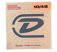 Guitare acoustique Dunlop DAB1048 80/20 bronze 6 cordes extra légère 10-48