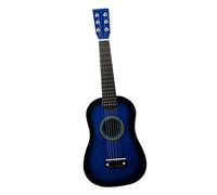 Guitare acoustique folk classique pour débutants, étudiants, adultes, joueur, 6 cordes, bleu