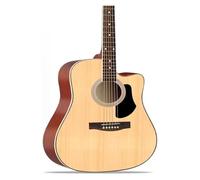 Guitare Acoustique Guitares Acoustiques Dreadnought Avec Cordes De Rechange Sac De Performance Surface Mate Guitare En Bois De 41 Pouces Adaptée For Jouer Avec Chanter(Natural)