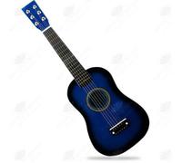 Guitare acoustique - HTBE® - 23 pouces - Enfant - Débutant - 6 cordes