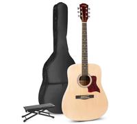 Guitare acoustique - MAX - SoloJam - Kit de démarrage - Marron clair - Adulte