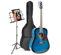 Guitare acoustique MAX SoloJam Western - MAX - Starter set - Bleu - Adulte