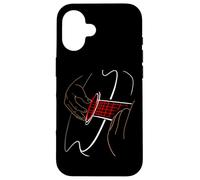 Guitare Acoustique Musicien Amoureux de Guitare Guitariste Coque pour iPhone 16