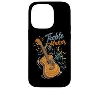 Guitare Acoustique Musicien Treble Maker Coque pour iPhone 14 Pro