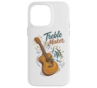 Guitare Acoustique Musicien Treble Maker Coque pour iPhone 14 Pro Max