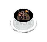 Guitare Acoustique rétro Raton Laveur PopSockets PopGrip pour MagSafe