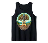 Guitare acoustique Tree of Life Lake & Forest Nature Guitariste Débardeur