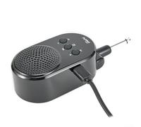 Guitare - Ampli de guitare électrique portable avec rotation de 6,35 mm - Sortie USB rechargeable 5 W - Batterie de 850 mAh pour 4 heures de lecture - Pratique de poche