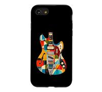 Guitare Art Guitariste Rétro Vintage Sélection Guitare Coque pour iPhone SE (2020) / 7/8